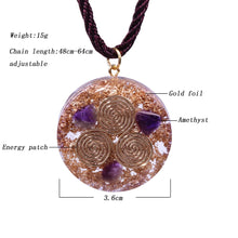 Load image into Gallery viewer, Reiki Orgonite Energy Pendant