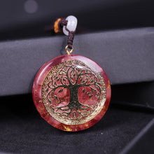Load image into Gallery viewer, Orgonite Tree Of Life Energy Healing Pendant