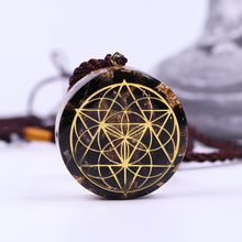Load image into Gallery viewer, Orgonite Seed of Life Energy Pendant