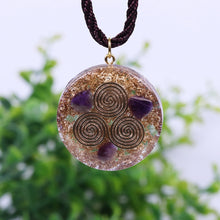 Load image into Gallery viewer, Reiki Orgonite Energy Pendant
